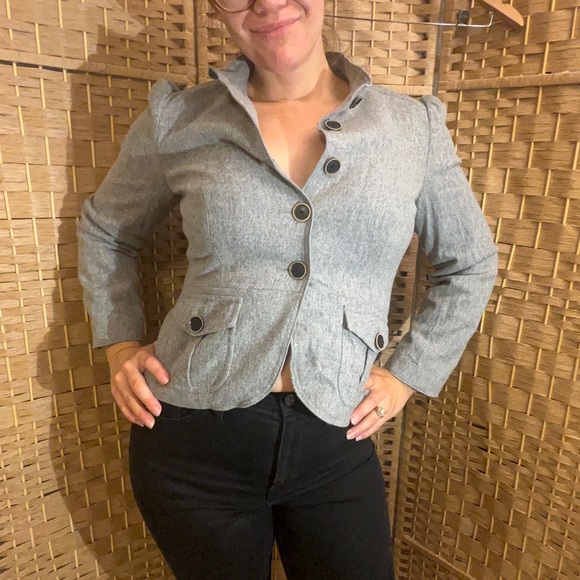 Banana Republic Fitted Wool Blazer - Picture 7 of 14